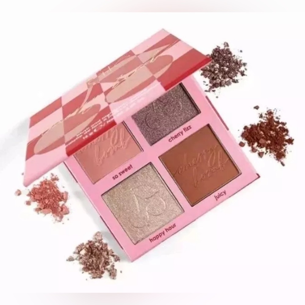 Ciaté London Cherry Bomb Blush and Highlighter Palette
